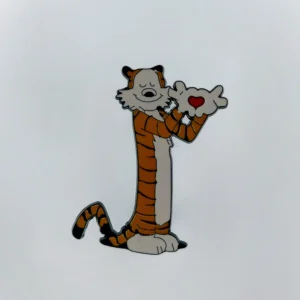 Pin Metálico Tigre Calvin y Hobbes - catdumen