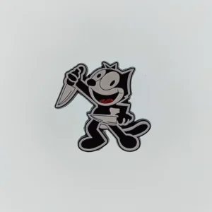 Pin metálico Gato Felix - catdumen